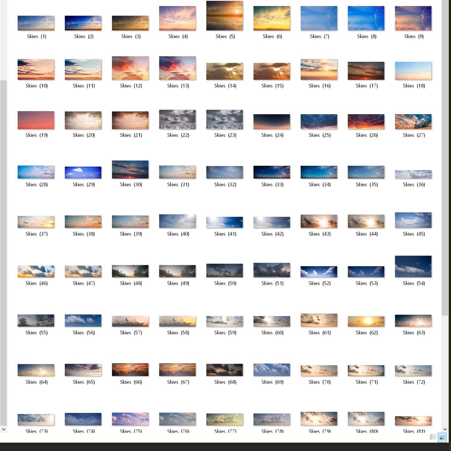 Sky - Overlays