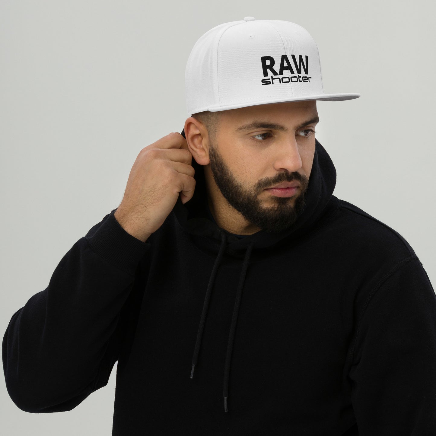 Casquette de Baseball - Raw Shooter - Tout Blanc