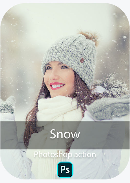 Neve - Azione di Photoshop