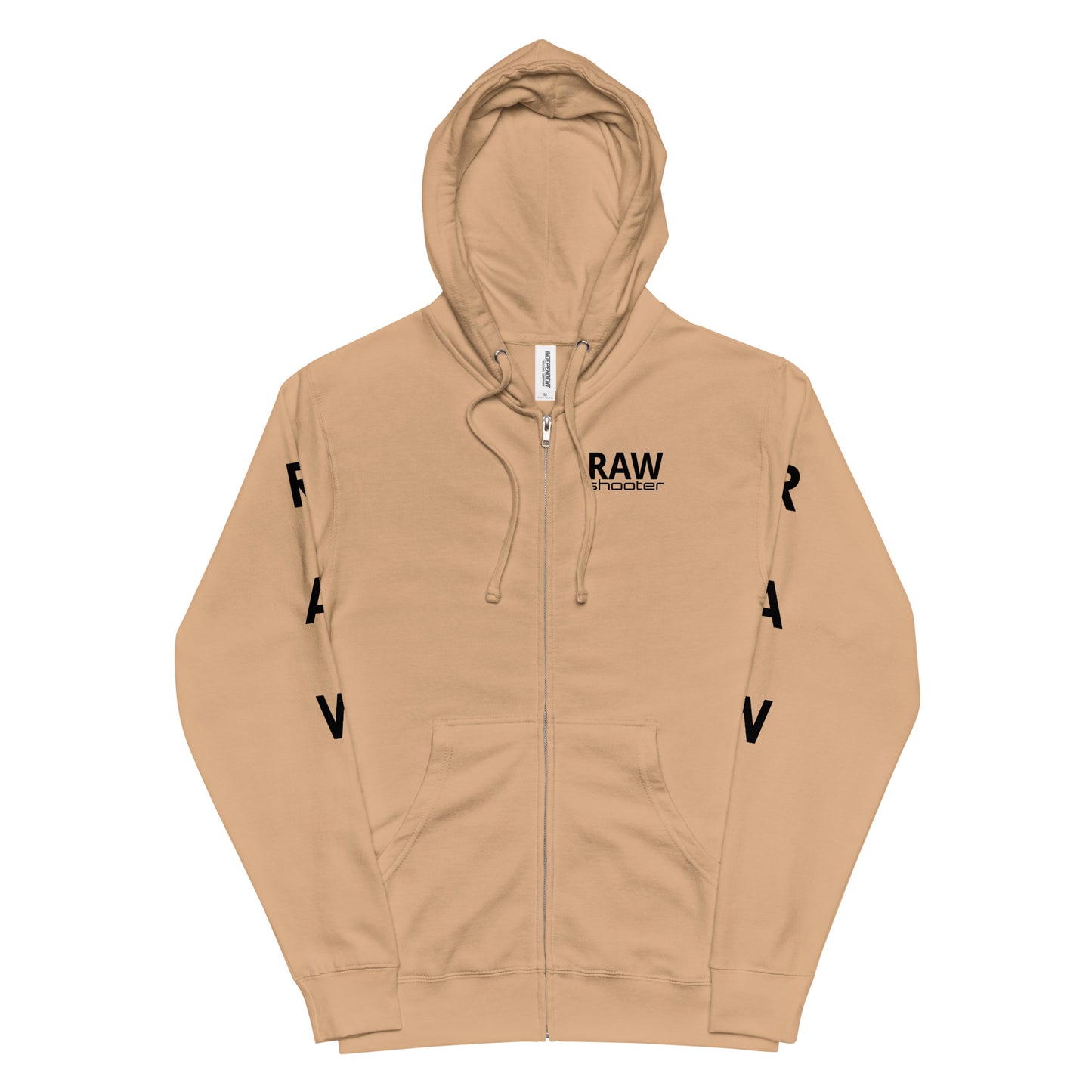 Sweat à capuche unisexe zippé en polaire
