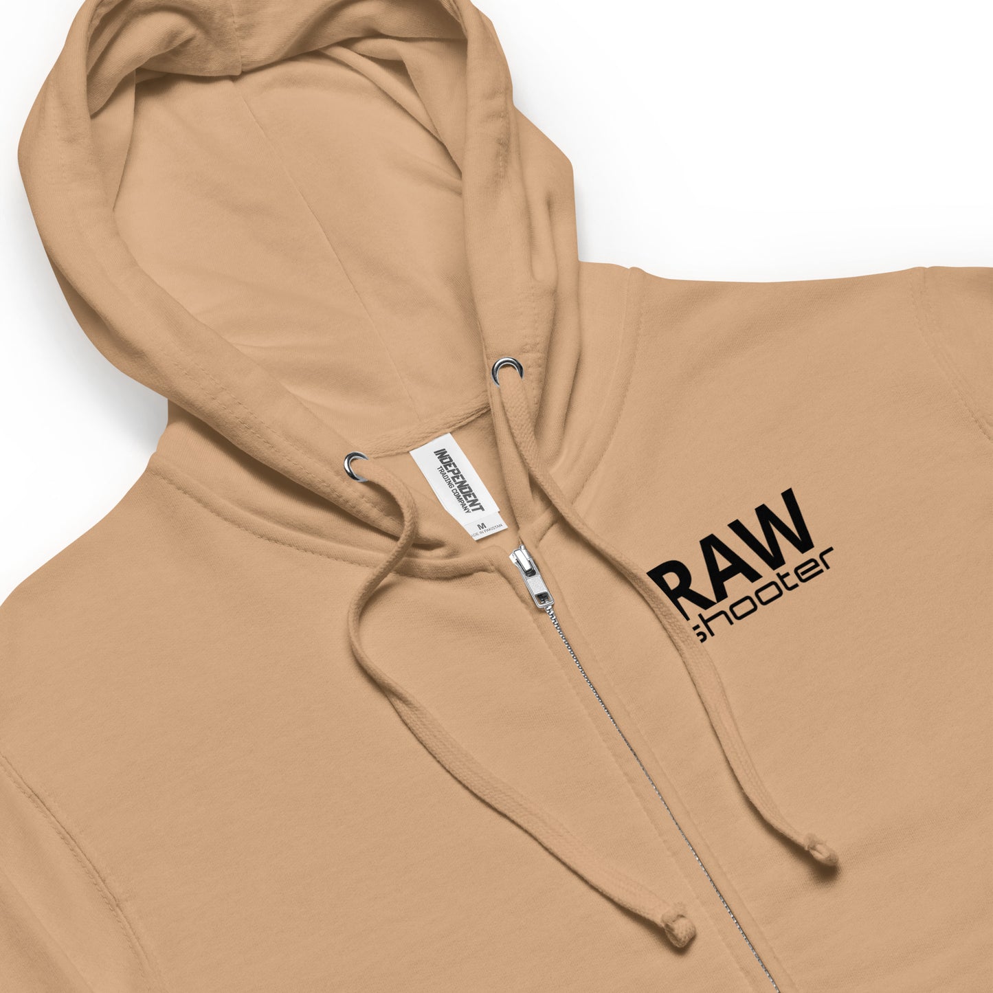Sweat à capuche unisexe zippé en polaire