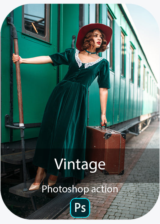 Vintage - Azione di Photoshop