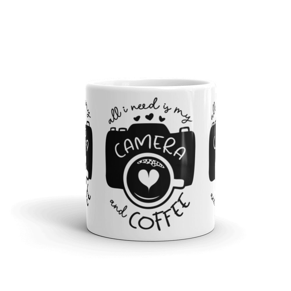 Tasse - Appareil photo et café