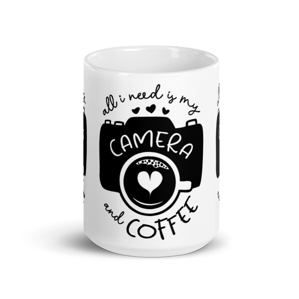 Tasse - Appareil photo et café
