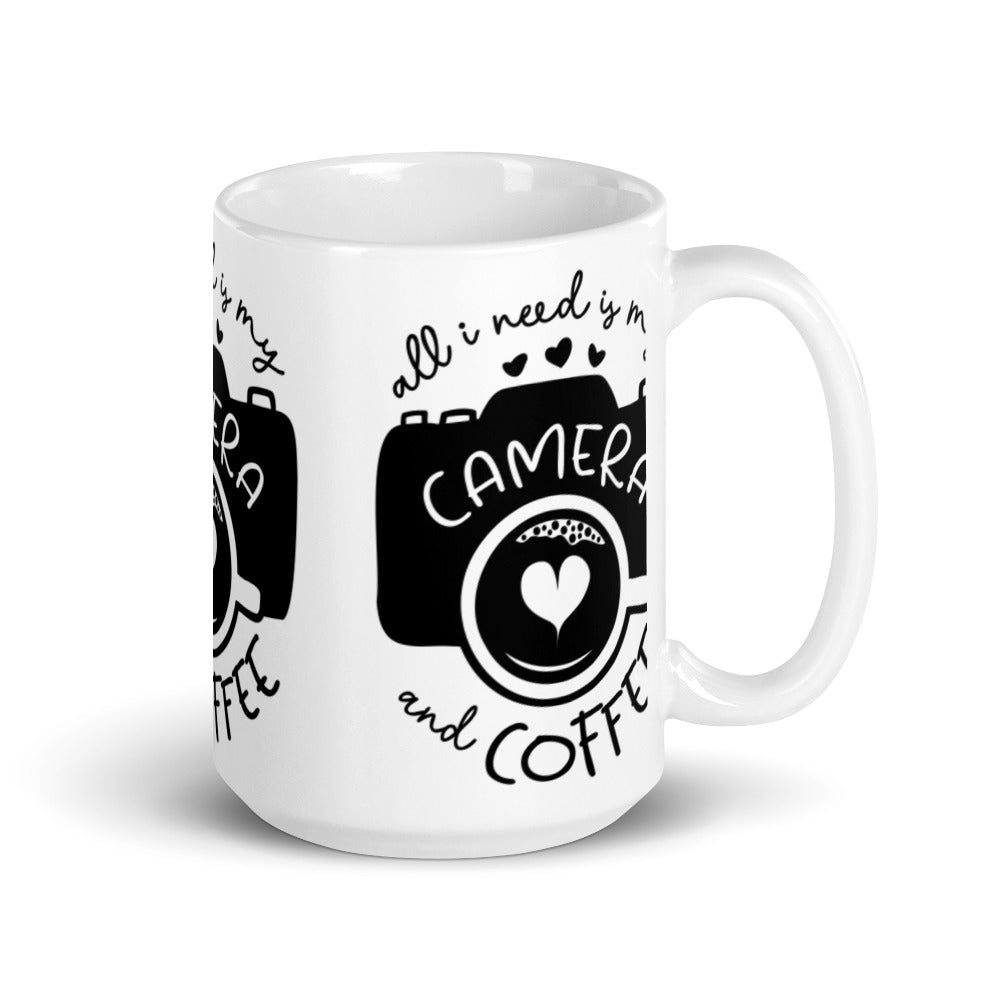 Tasse - Appareil photo et café