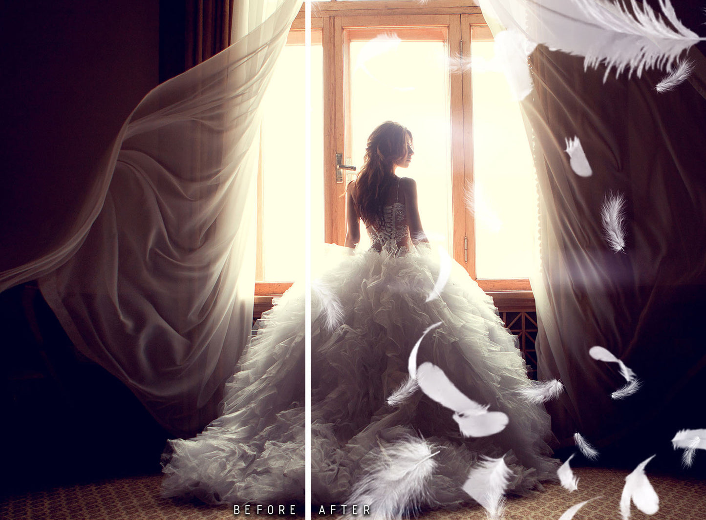 Plumes blanches - Superpositions