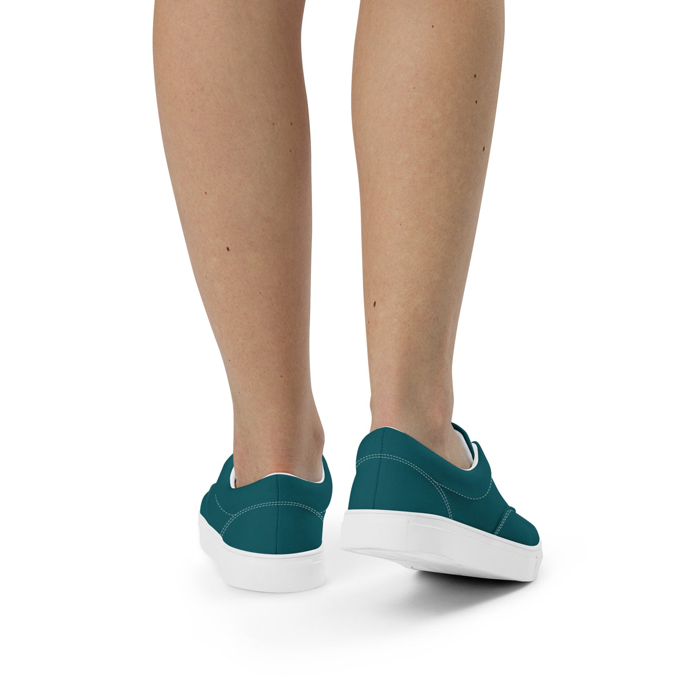 Chaussures en toile à lacets pour femme