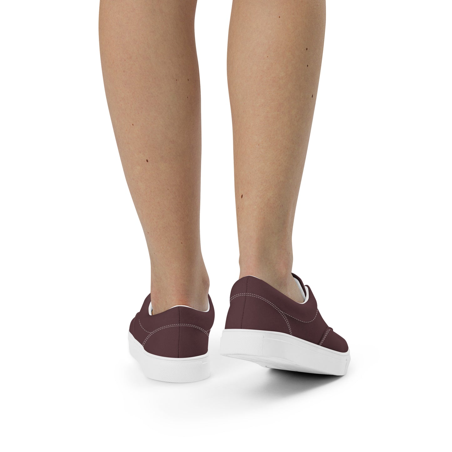 Chaussures en toile à lacets pour femme