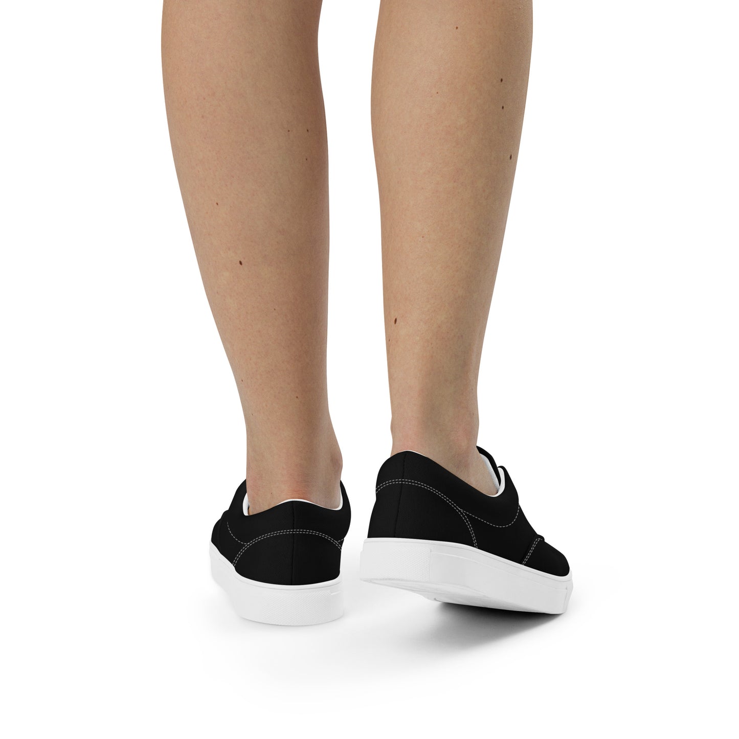 Chaussures en toile à lacets pour femmes