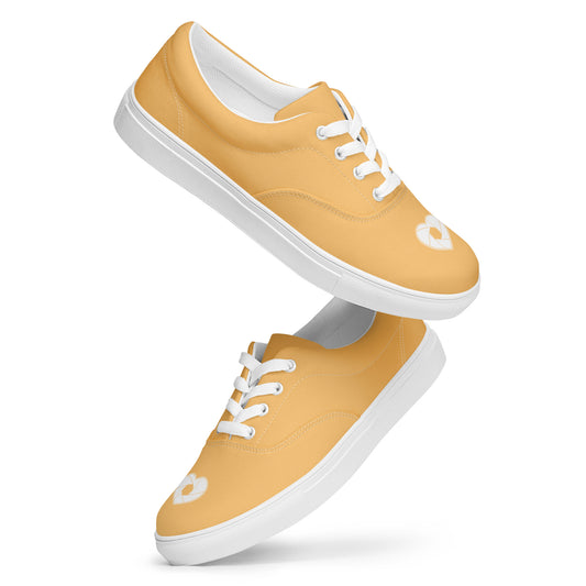 Chaussures en toile à lacets pour femmes