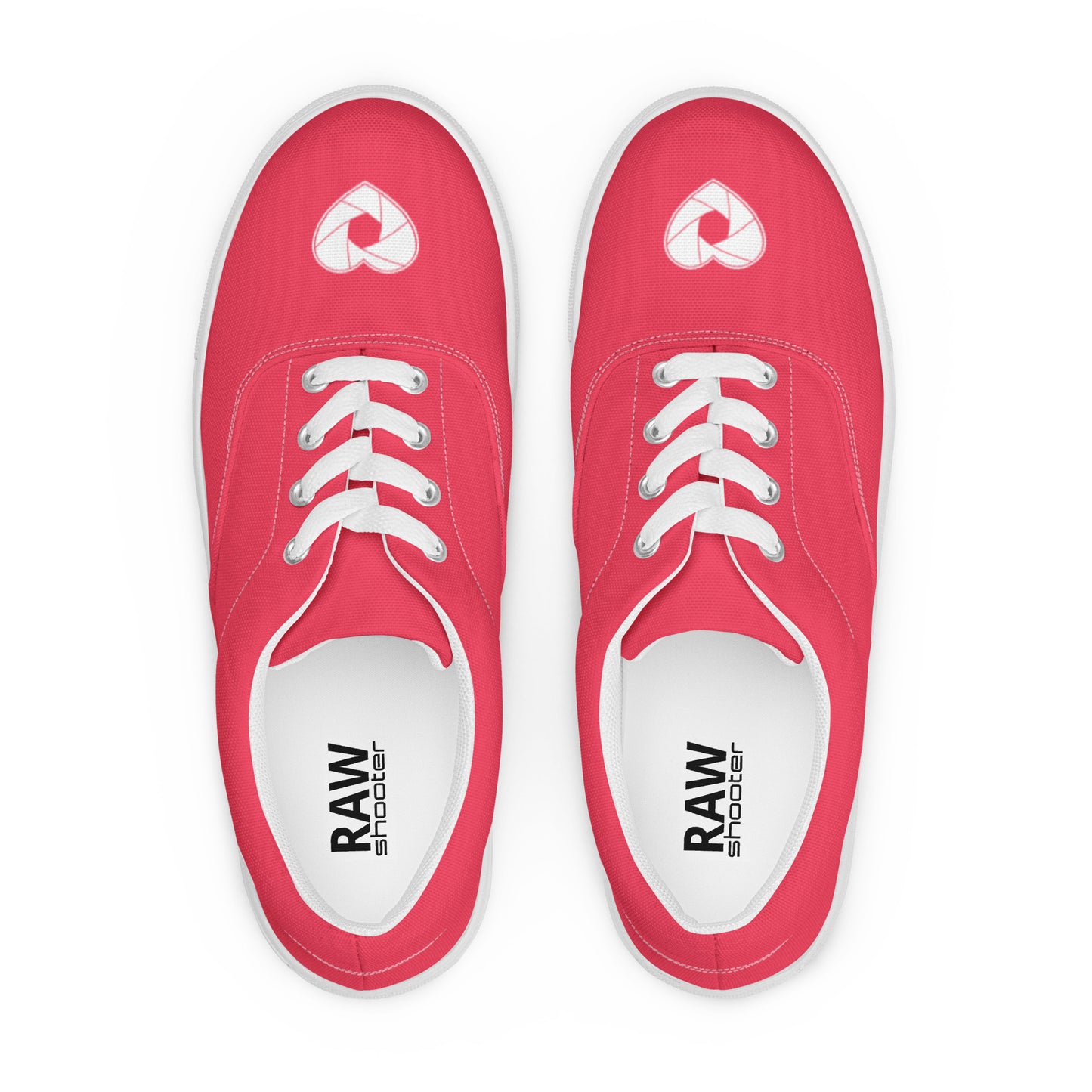 Chaussures en toile à lacets pour femme