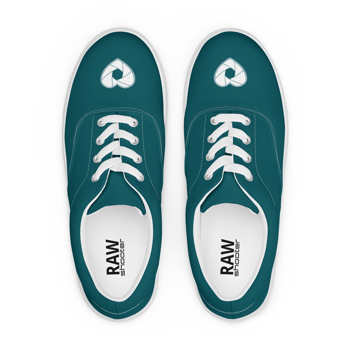 Chaussures en toile à lacets pour femme