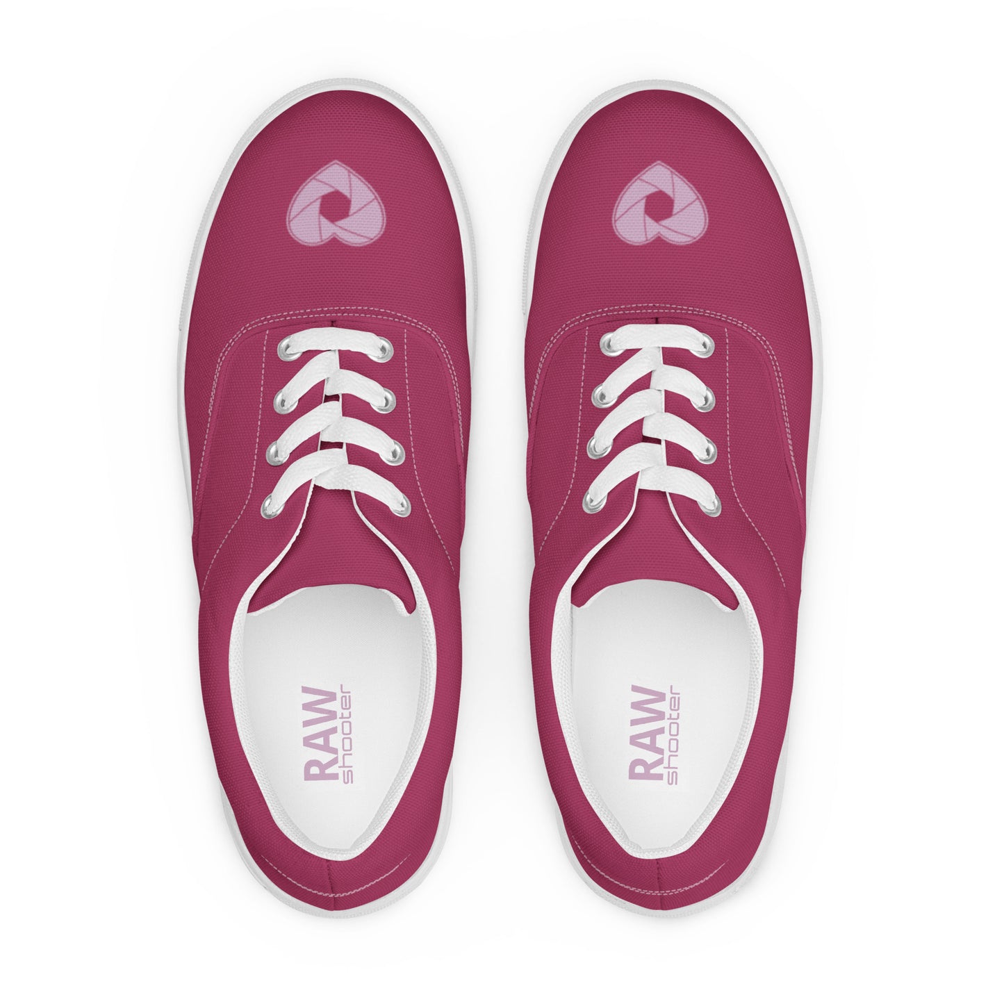 Chaussures en toile à lacets pour femmes