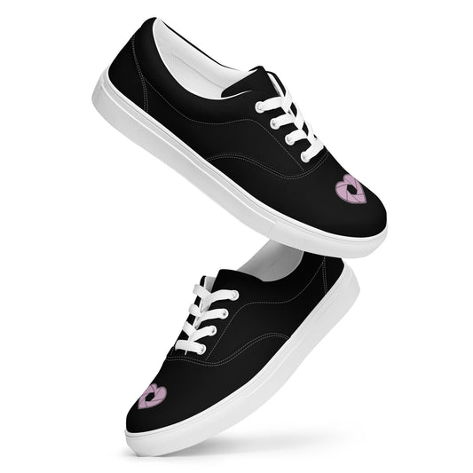 Chaussures en toile à lacets pour femmes