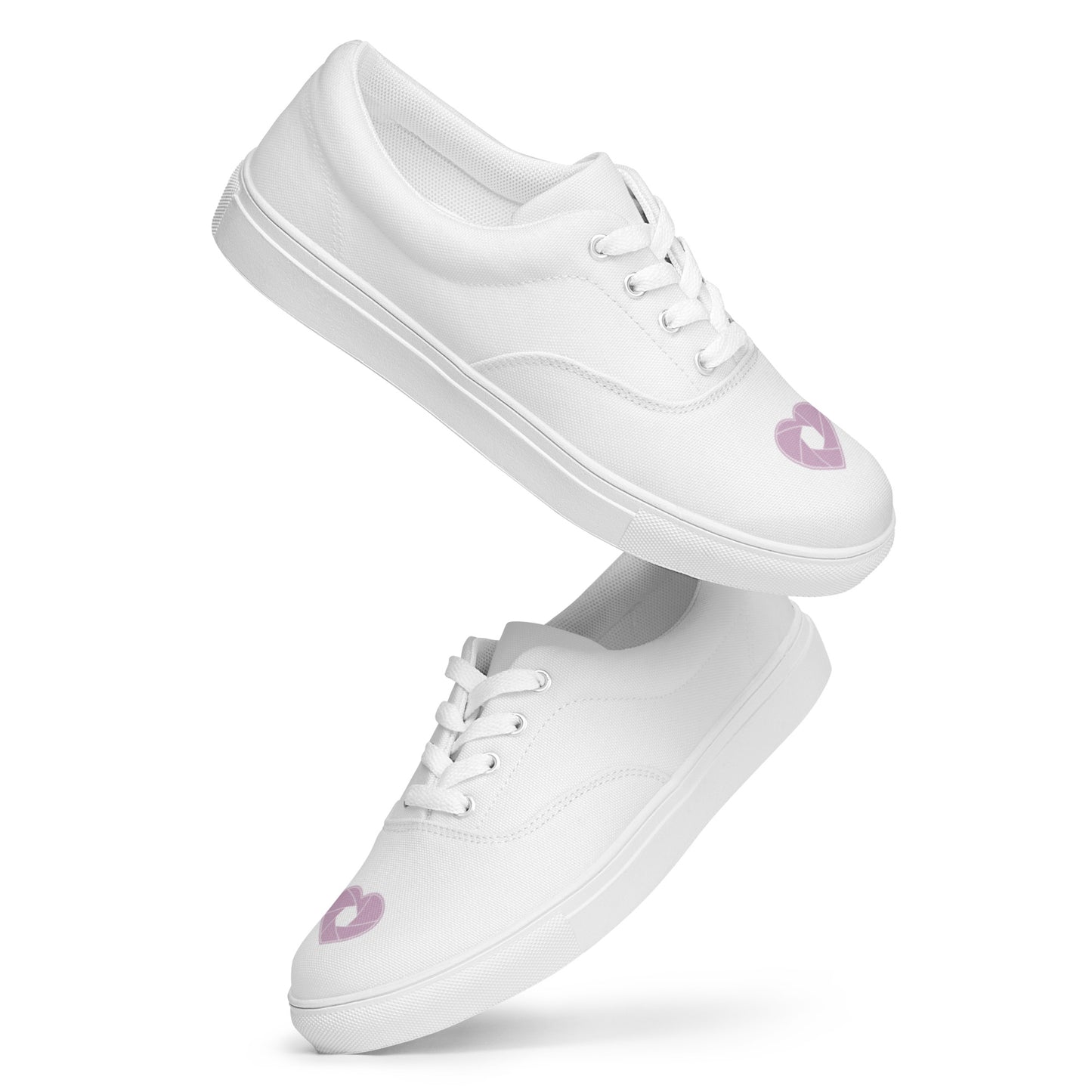 Chaussures en toile à lacets pour femmes