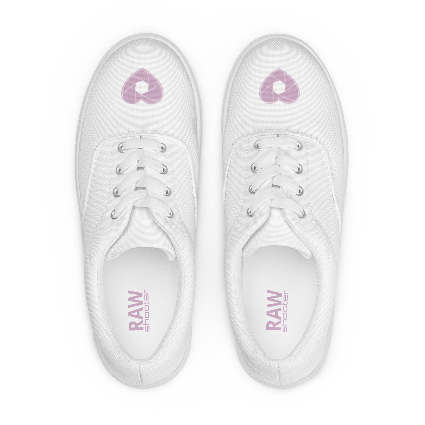 Chaussures en toile à lacets pour femmes