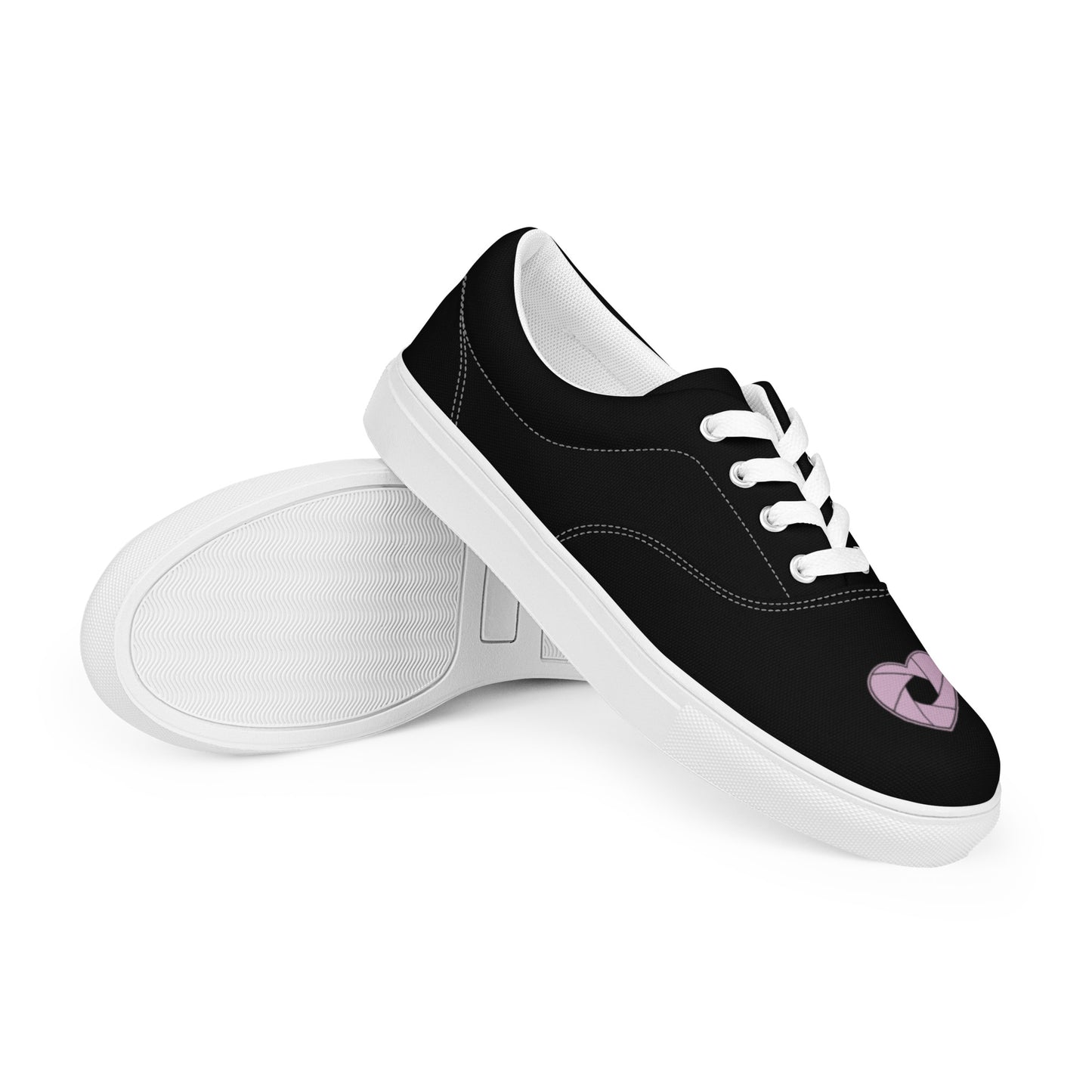 Chaussures en toile à lacets pour femmes