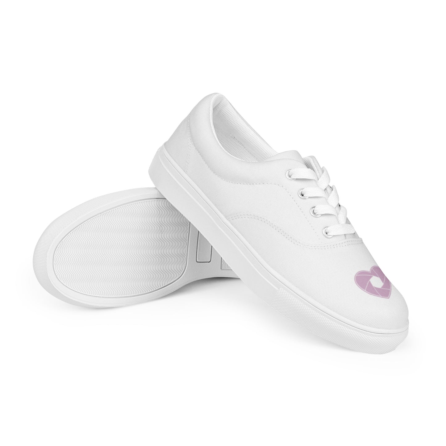 Chaussures en toile à lacets pour femmes