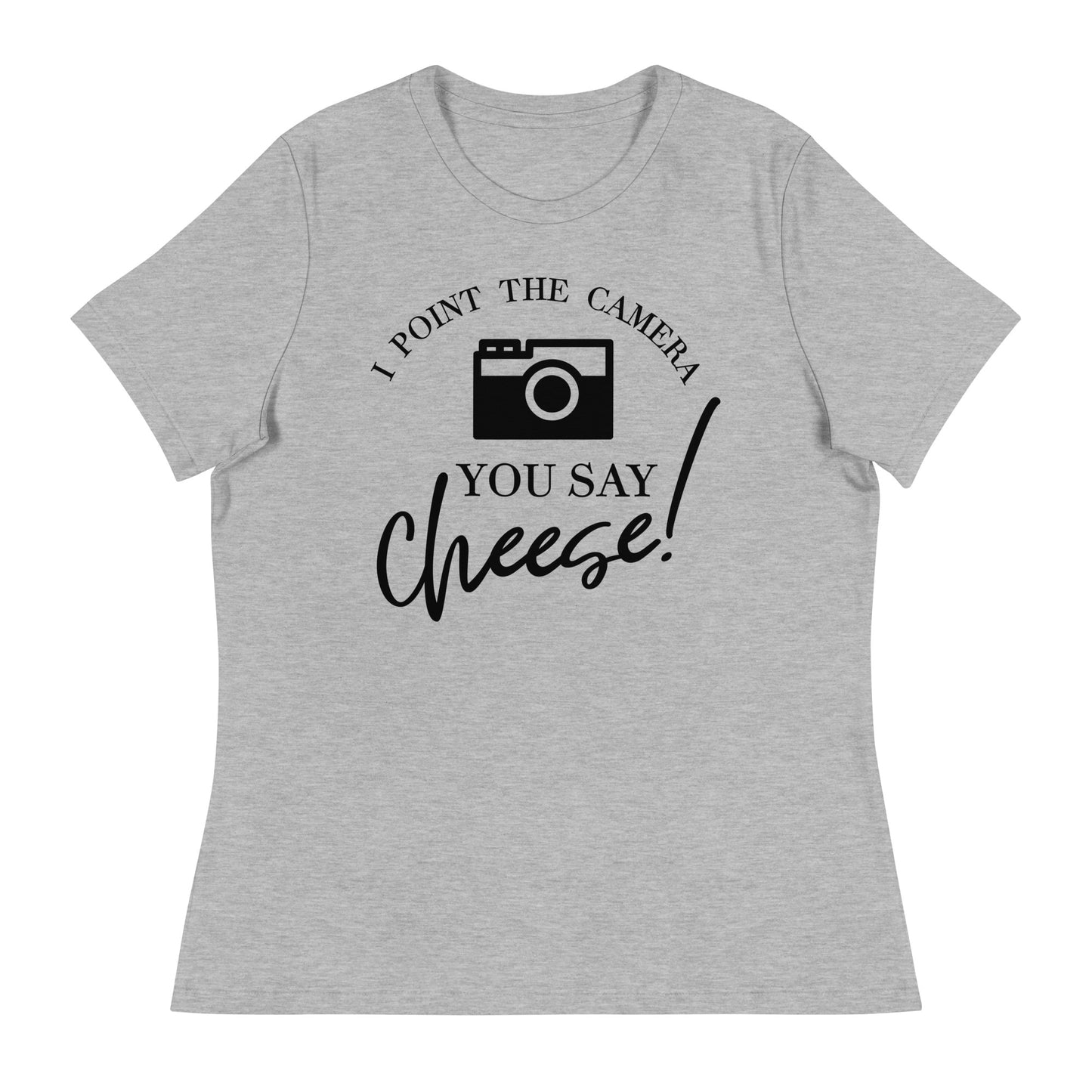 T-shirts fille - Tu dis fromage - Logo noir
