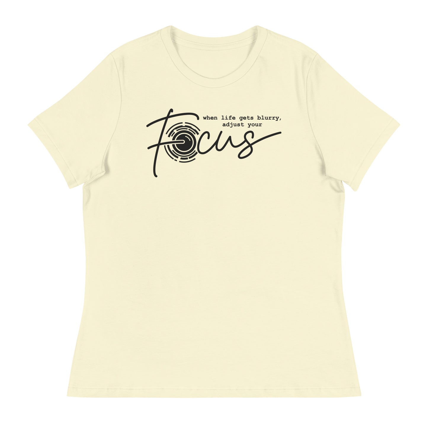 T-shirts Fille - Focus - Logo Noir