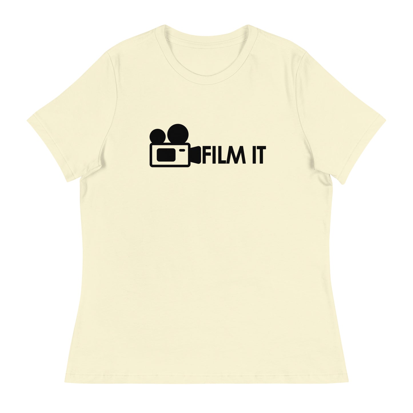 T-shirts Fille - Film it - Logo Noir