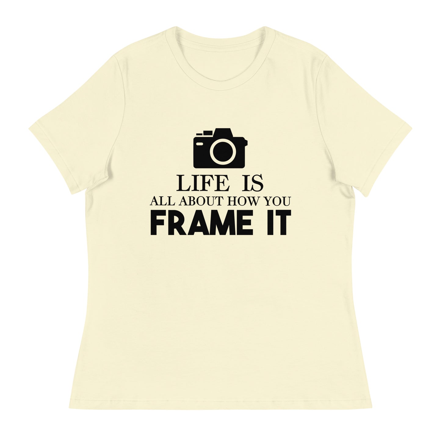 T-shirts Fille - Frame it - Logo Noir