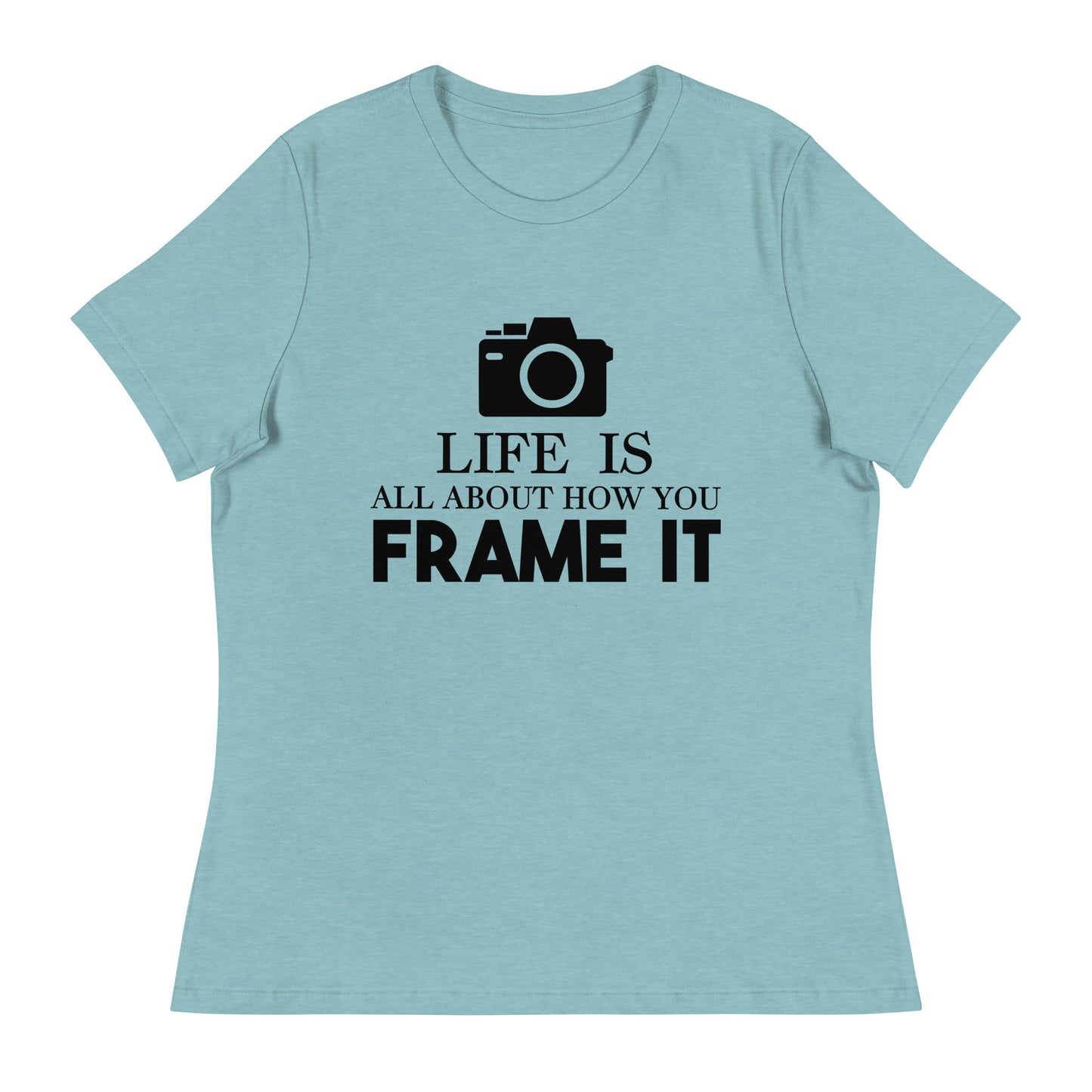 T-shirts Fille - Frame it - Logo Noir
