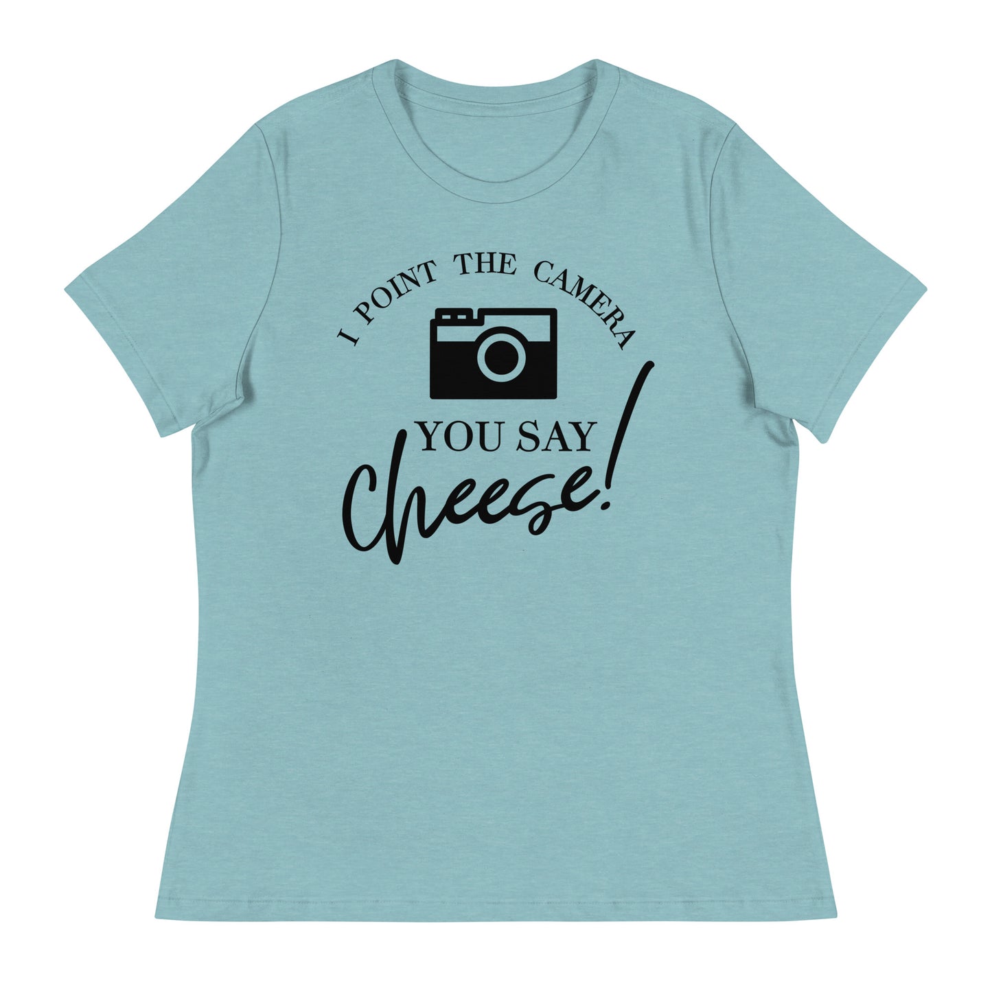T-shirts fille - Tu dis fromage - Logo noir