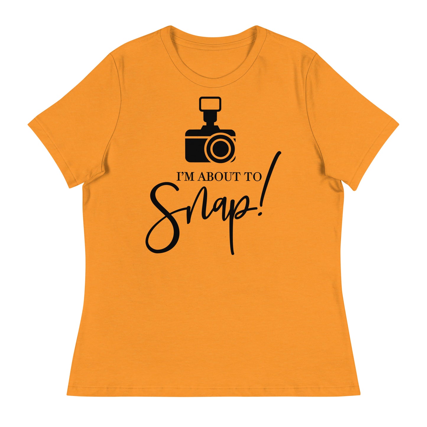 T-shirts pour fille - Je suis sur le point de craquer - Logo noir