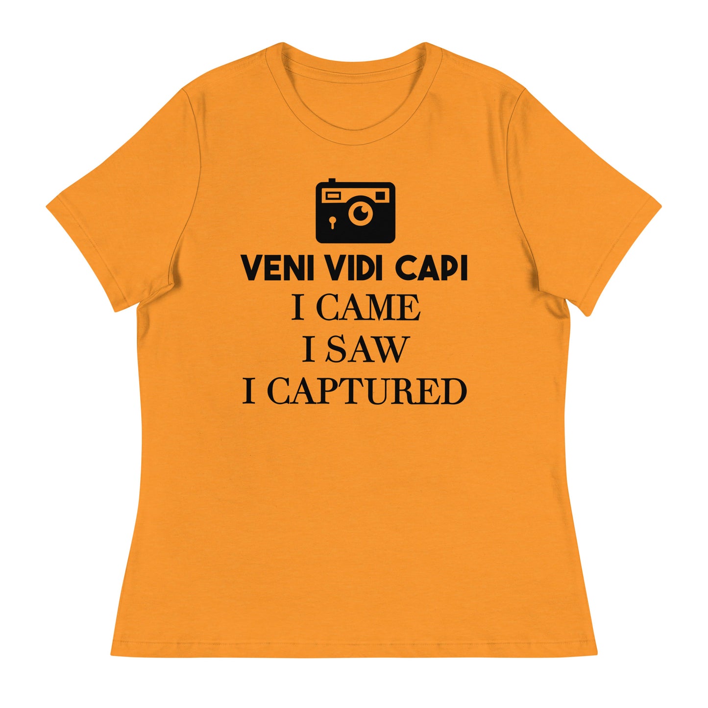 T-shirts fille - Je suis venu, j'ai vu - Logo noir