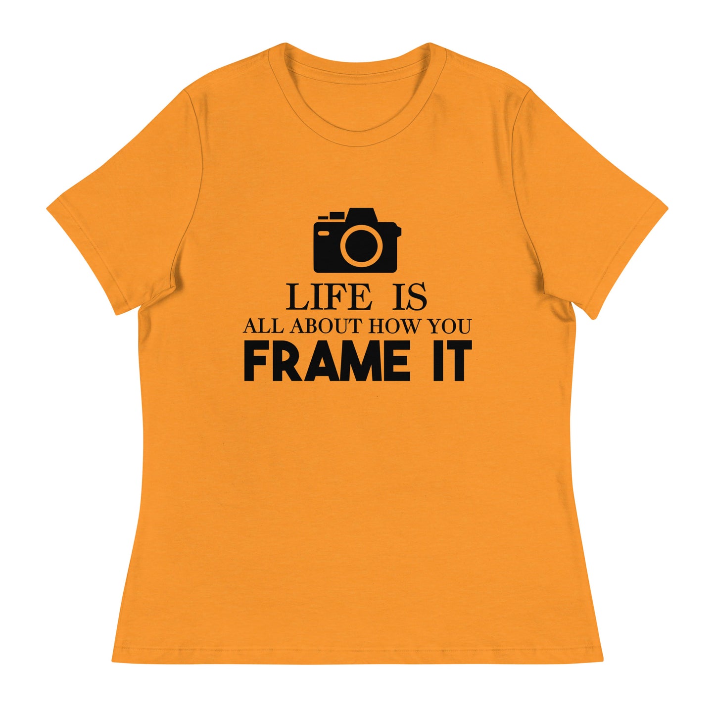 T-shirts Fille - Frame it - Logo Noir