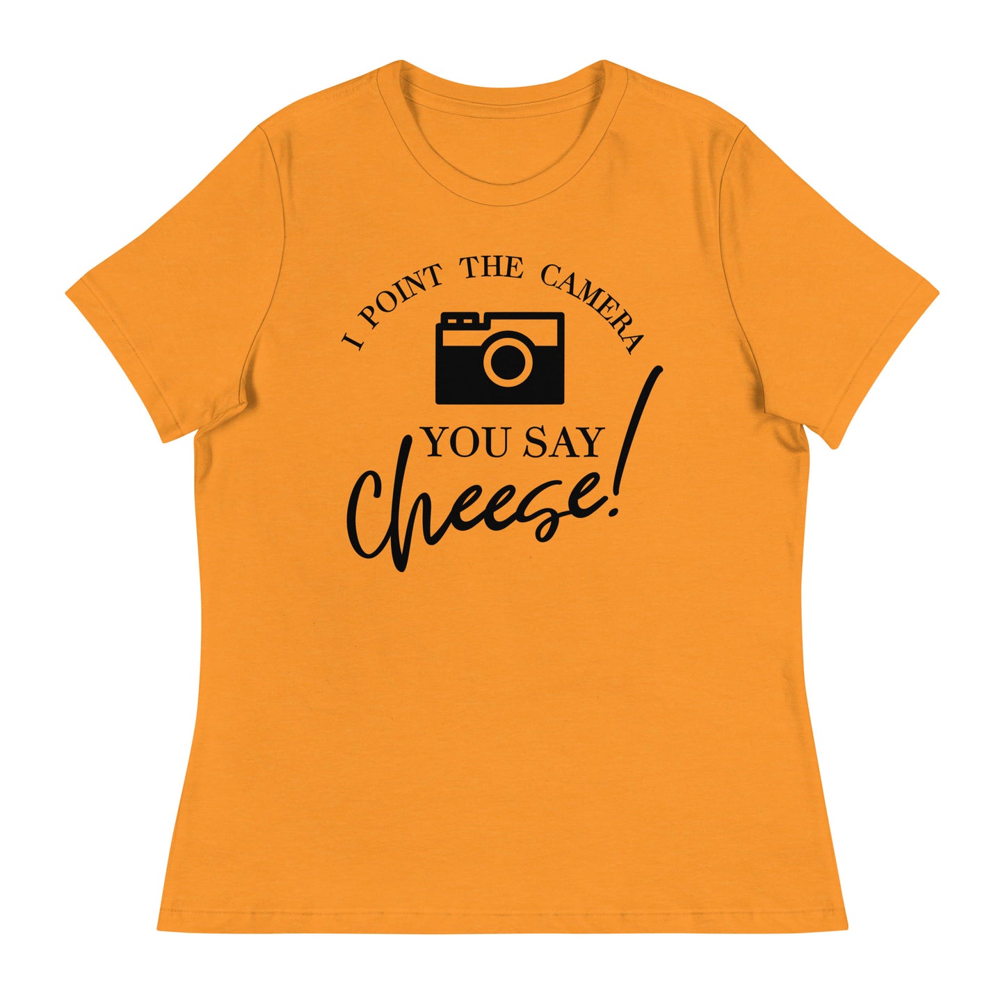 T-shirts fille - Tu dis fromage - Logo noir