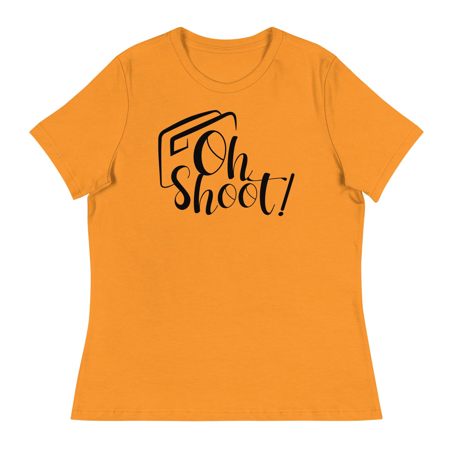T-shirts Fille -Oh Shoot- Logo Noir