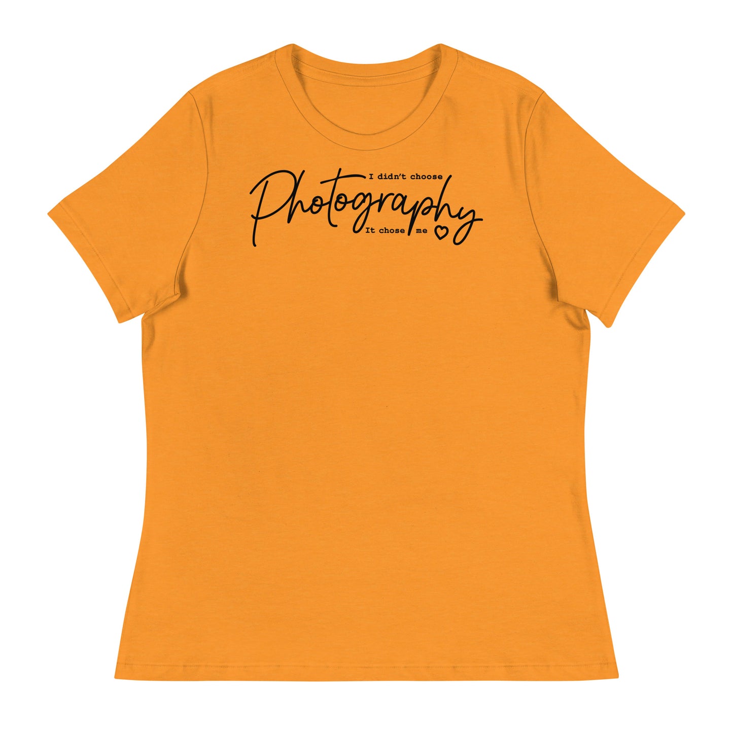 T-shirts fille - photographie - Logo noir