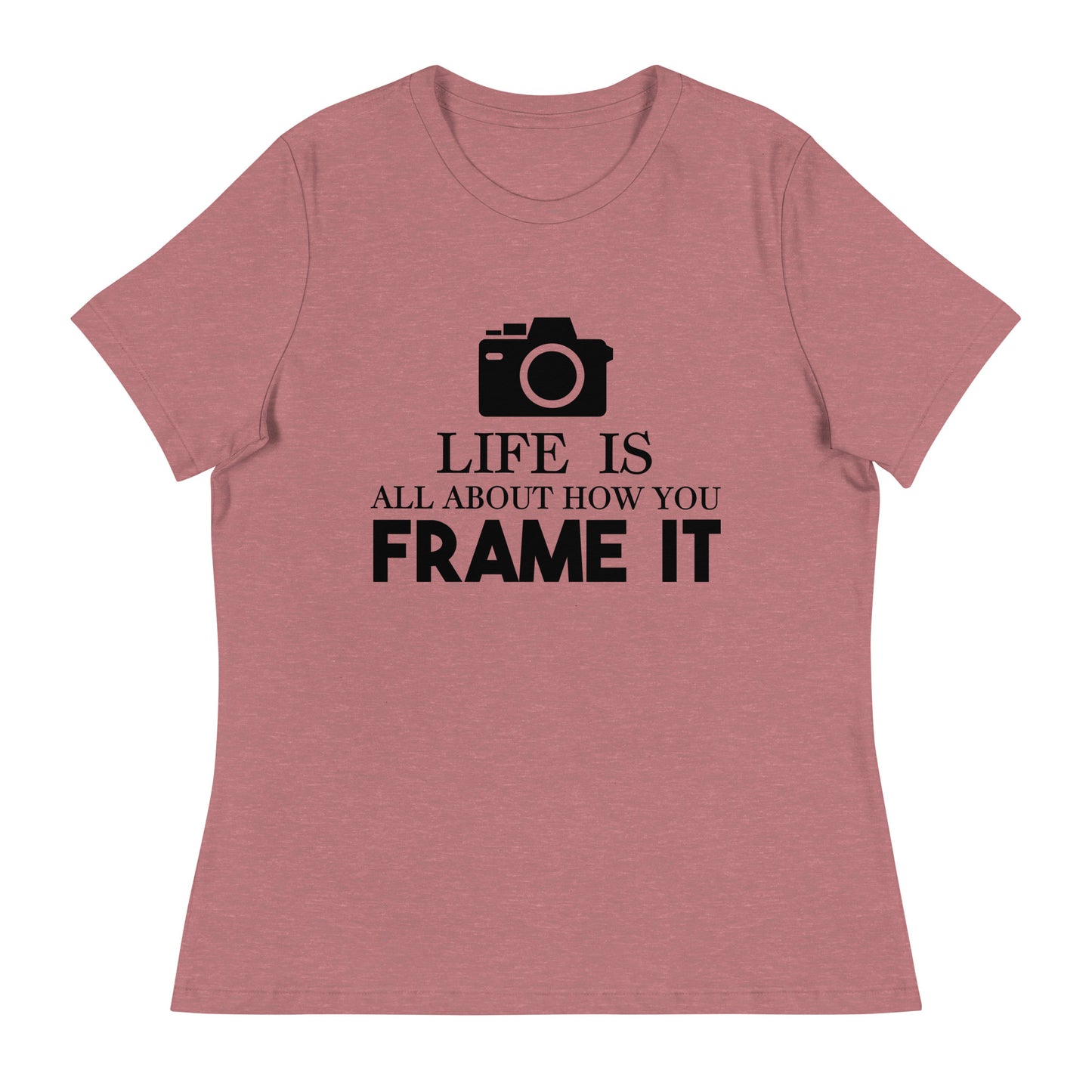 T-shirts Fille - Frame it - Logo Noir