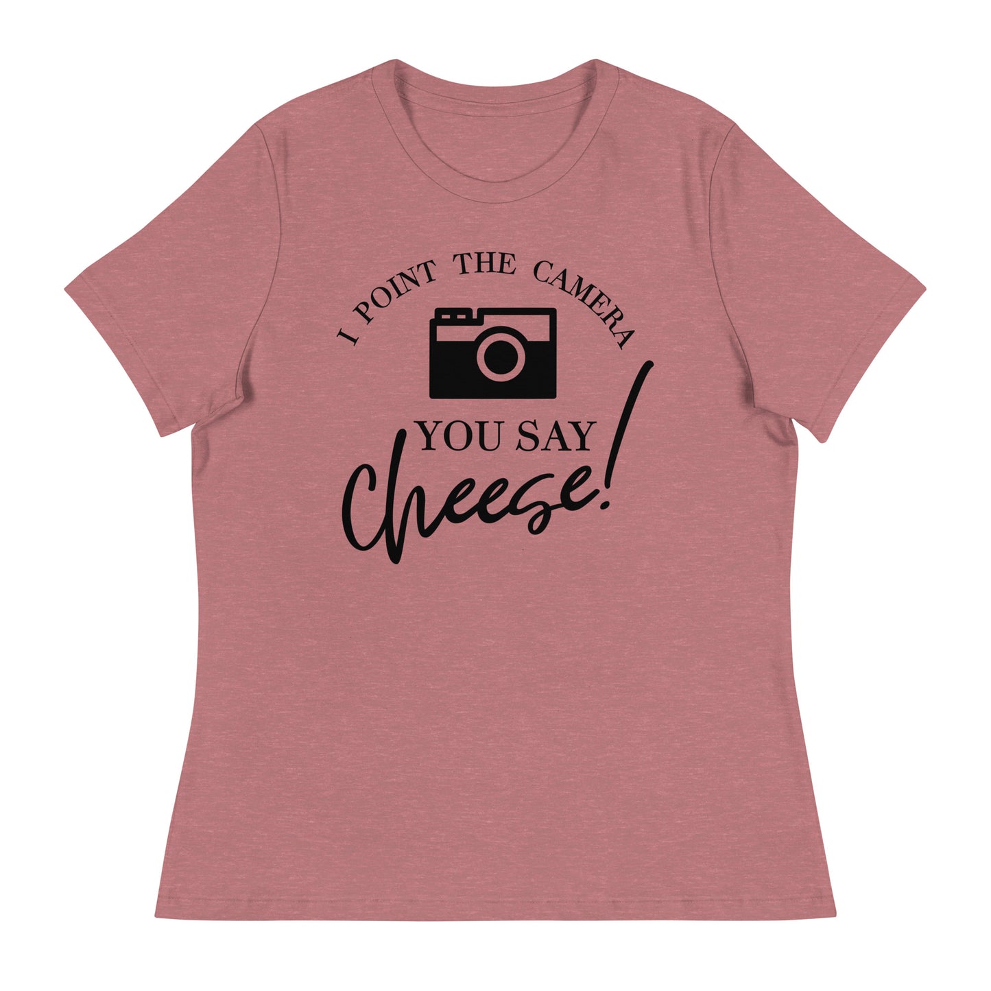 T-shirts fille - Tu dis fromage - Logo noir