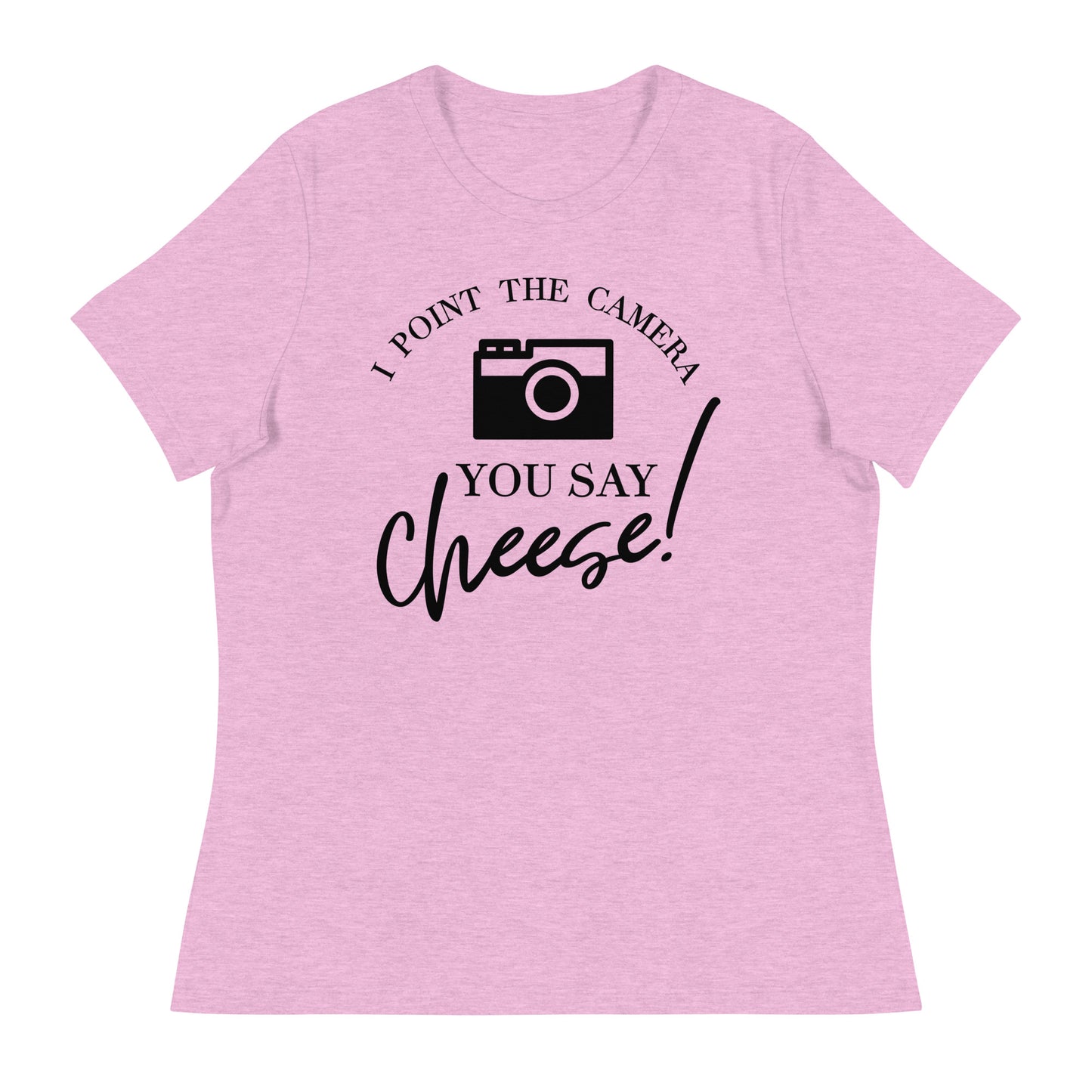 T-shirts fille - Tu dis fromage - Logo noir