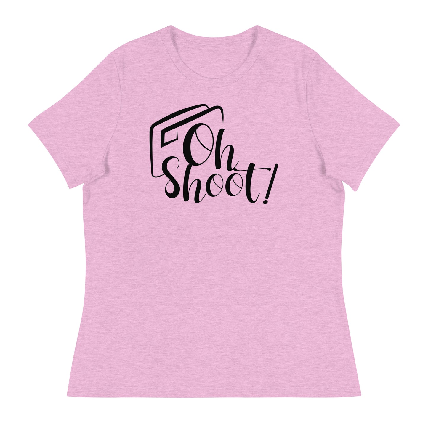 T-shirts Fille -Oh Shoot- Logo Noir