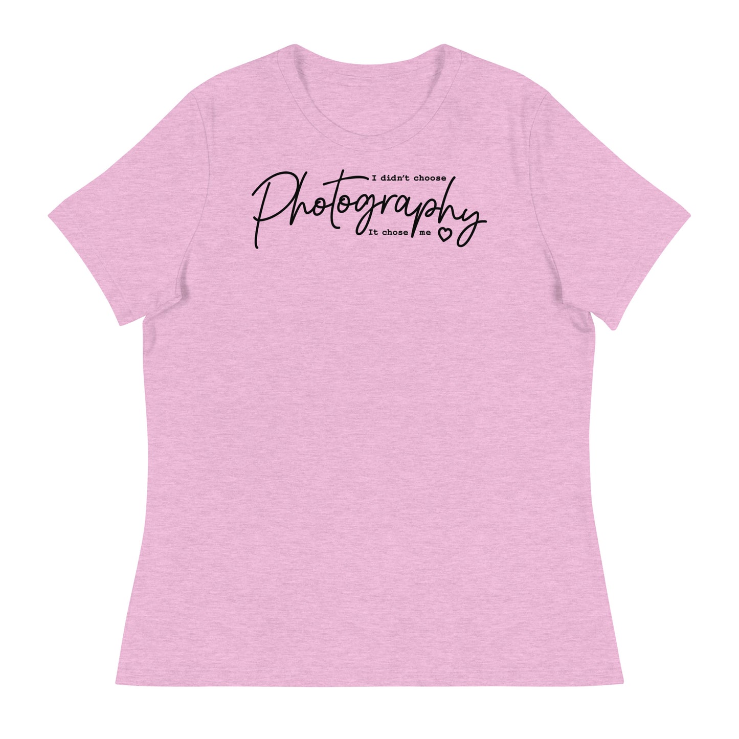 T-shirts fille - photographie - Logo noir