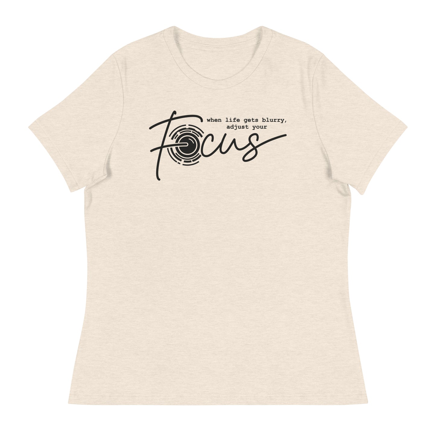 T-shirts Fille - Focus - Logo Noir