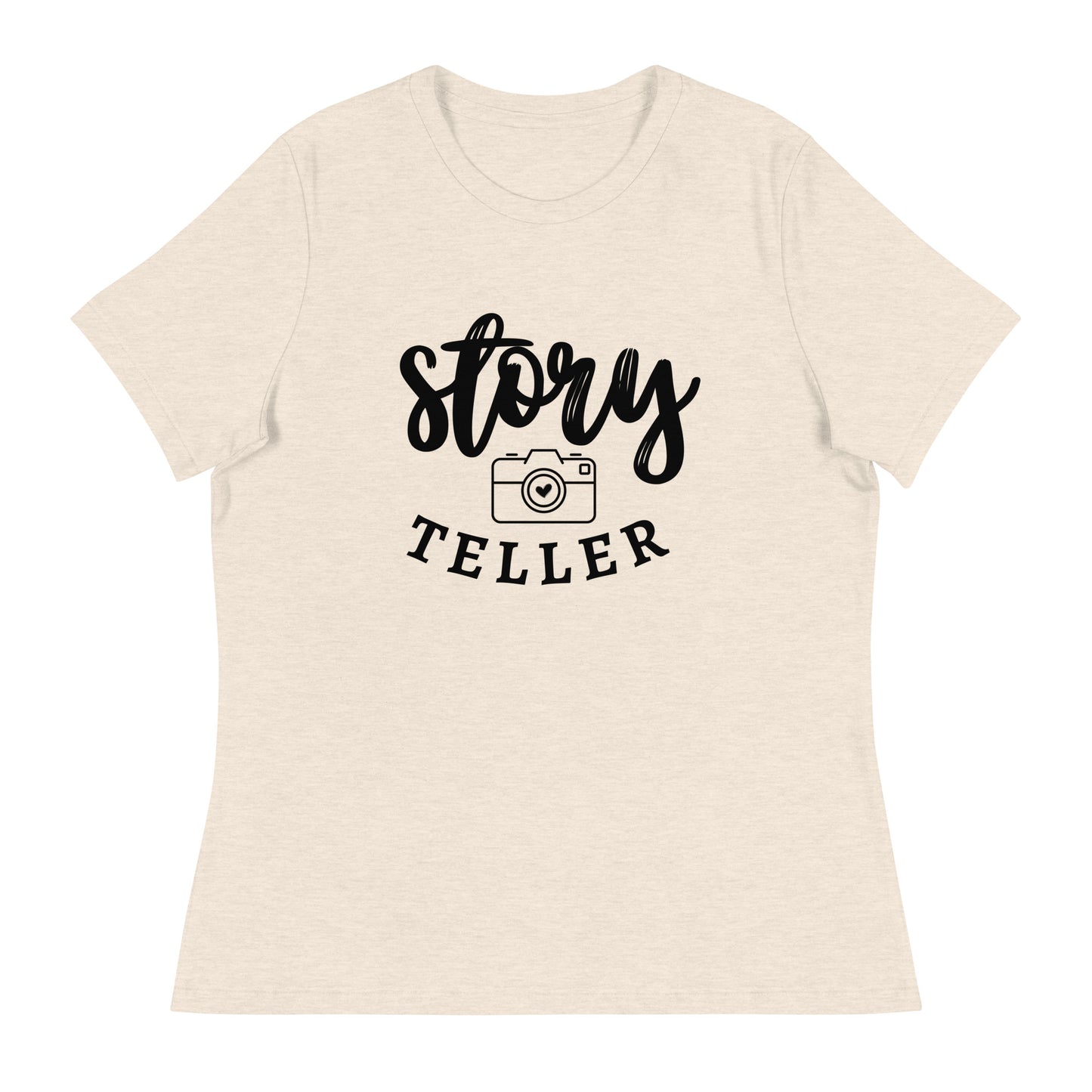 T-shirts Fille - Story Teller - Logo Noir