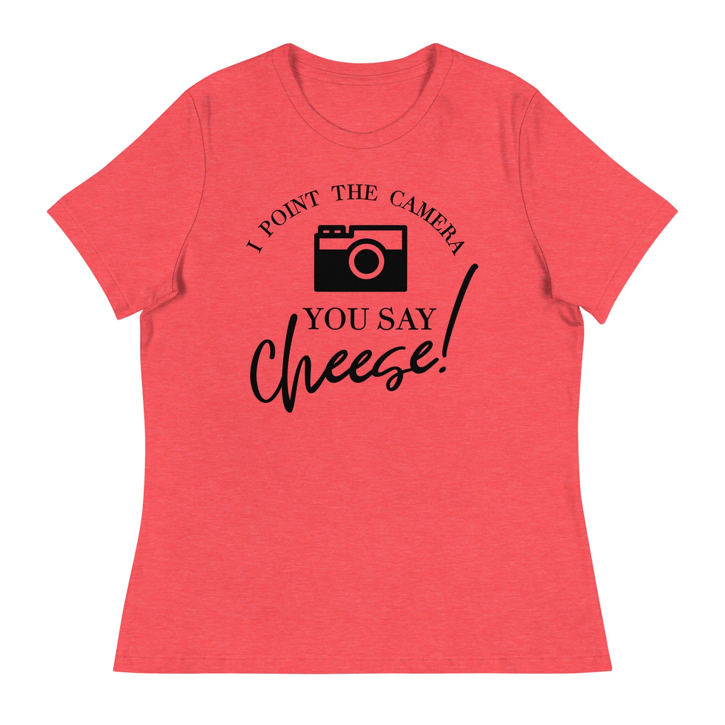 T-shirts fille - Tu dis fromage - Logo noir