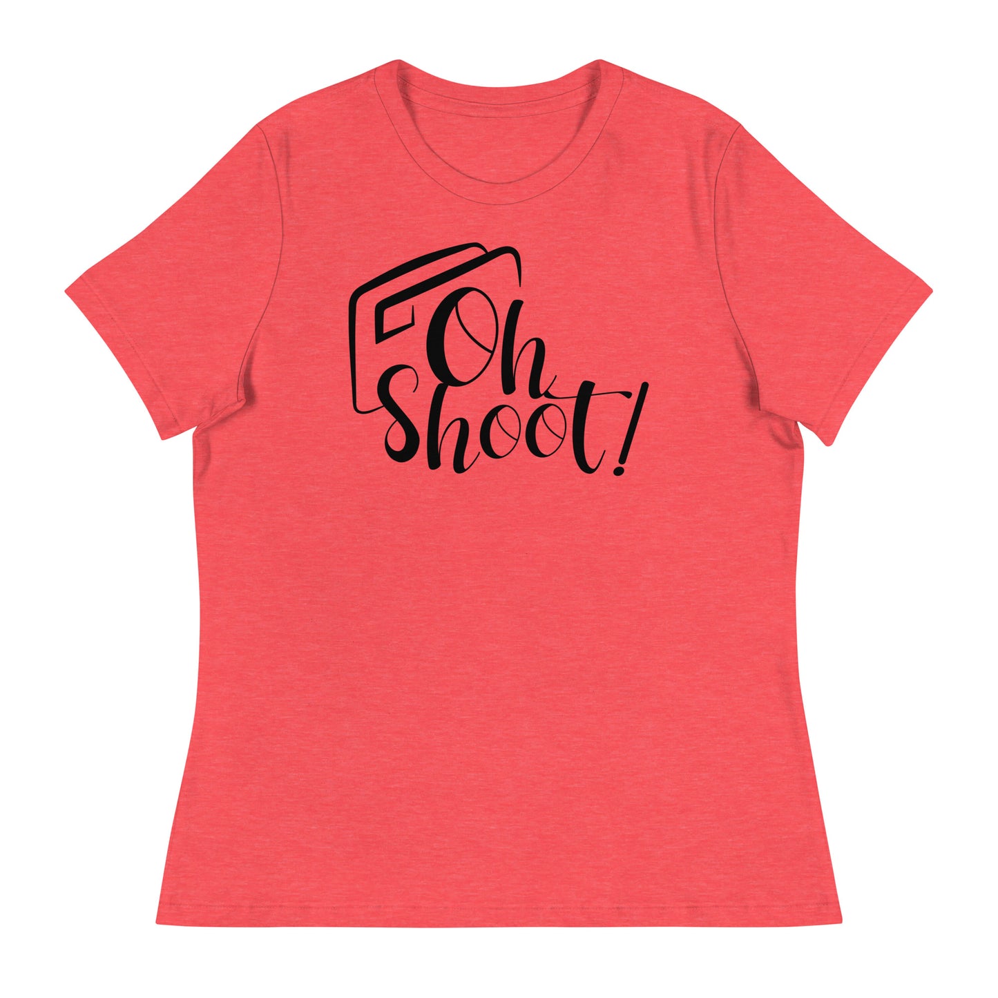 T-shirts Fille -Oh Shoot- Logo Noir