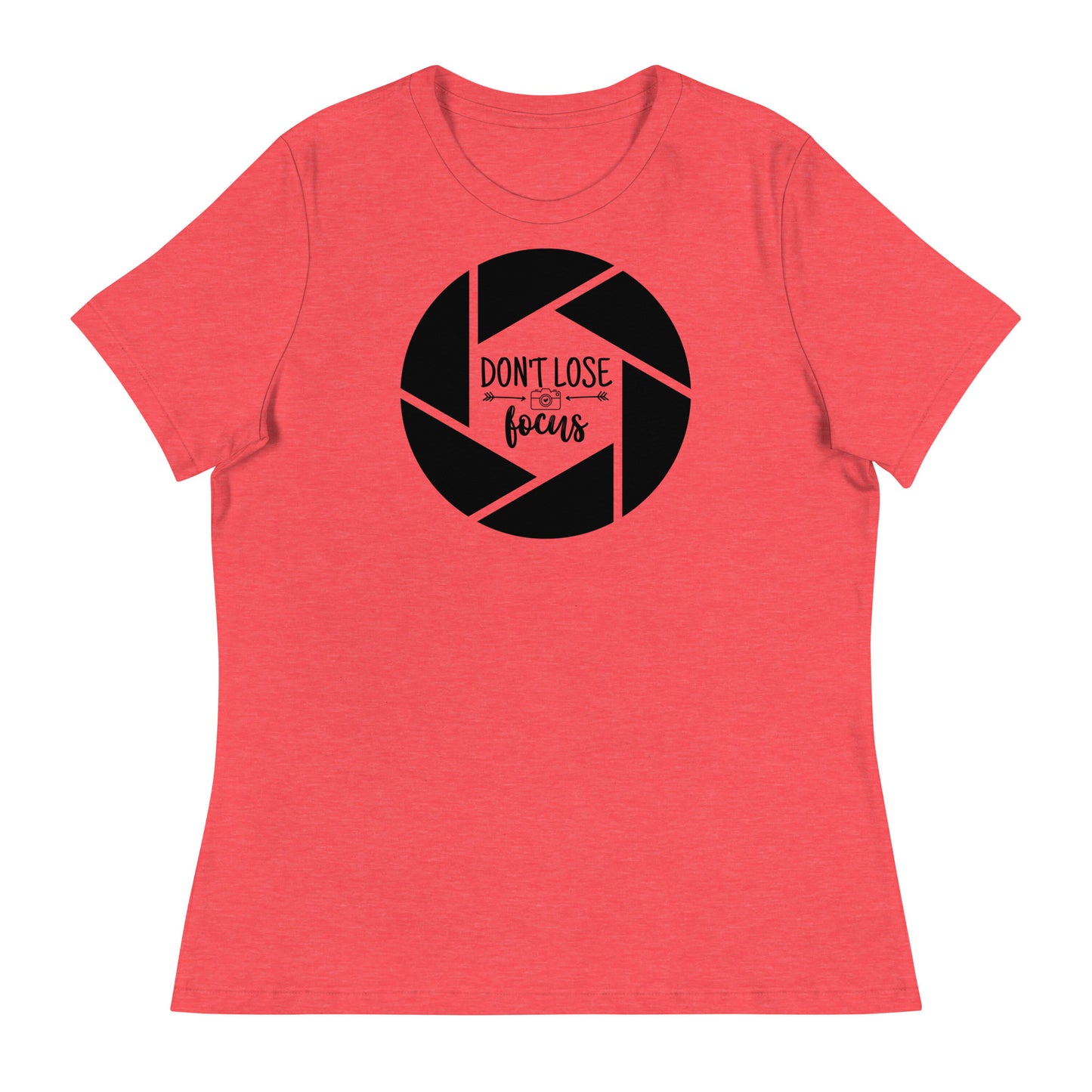 T-shirts pour fille - Ne perdez pas votre concentration - Logo noir
