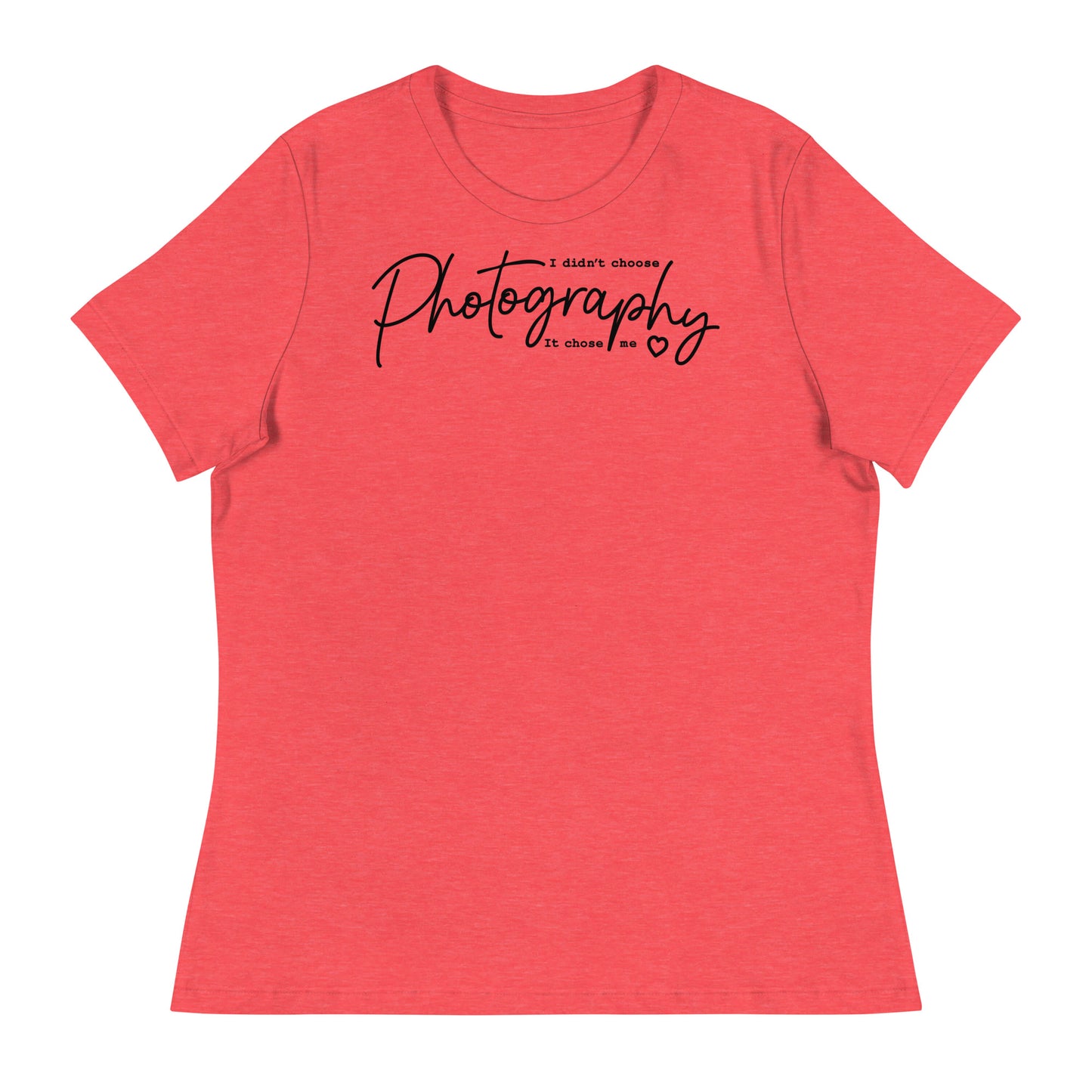 T-shirts fille - photographie - Logo noir