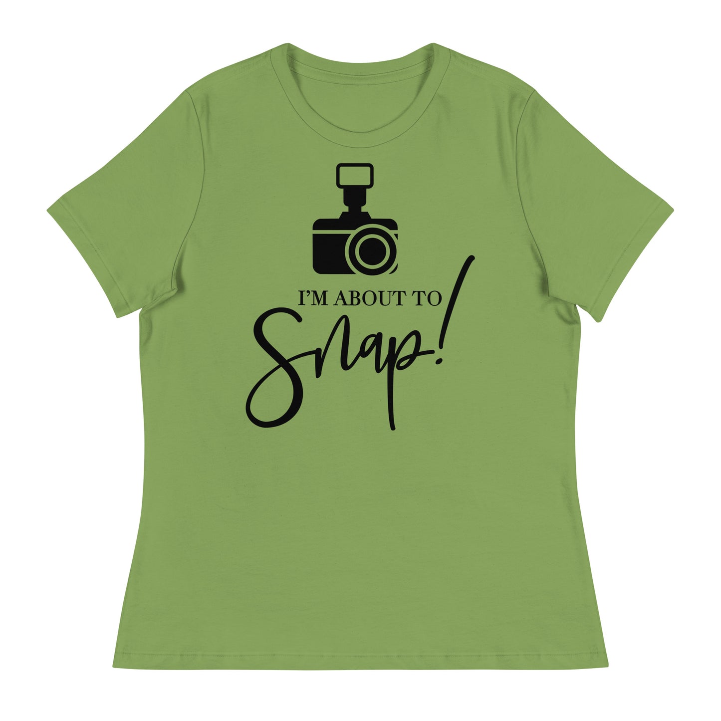 T-shirts pour fille - Je suis sur le point de craquer - Logo noir