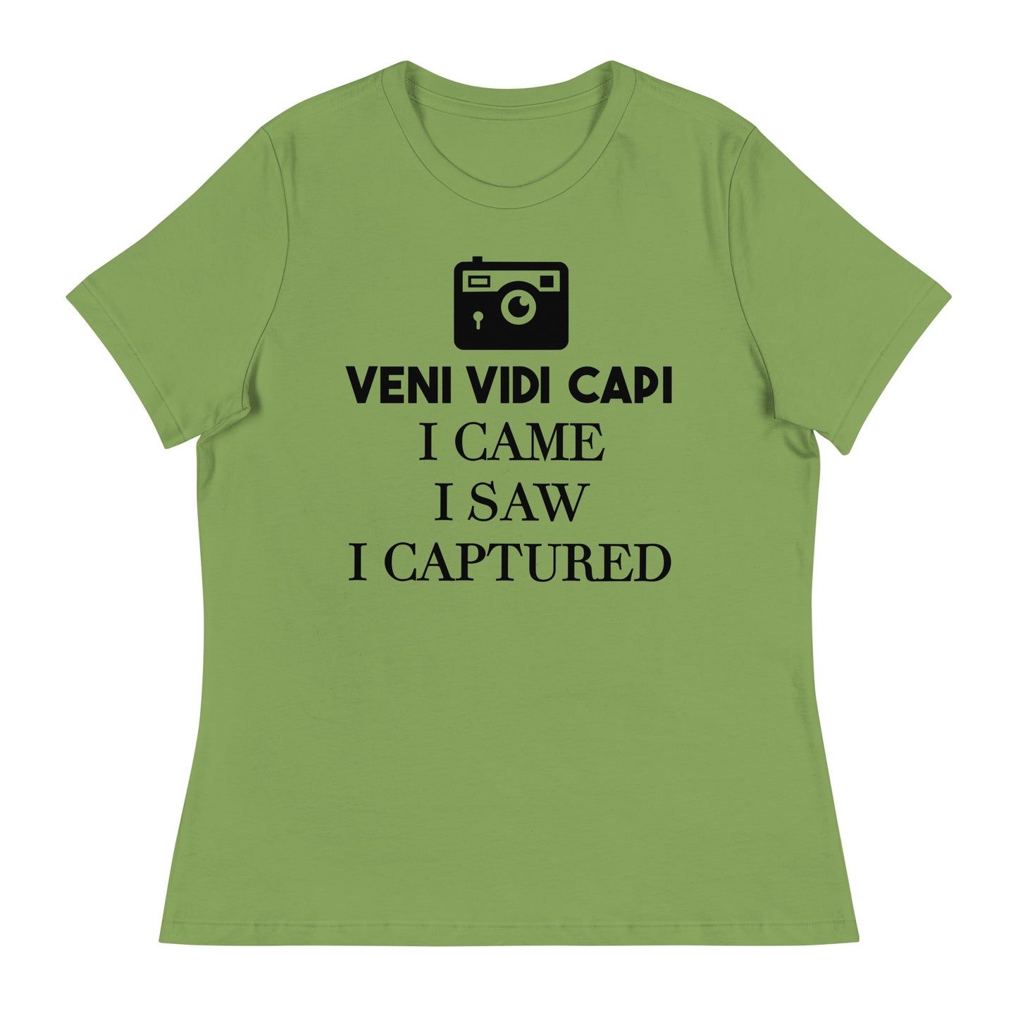 T-shirts fille - Je suis venu, j'ai vu - Logo noir