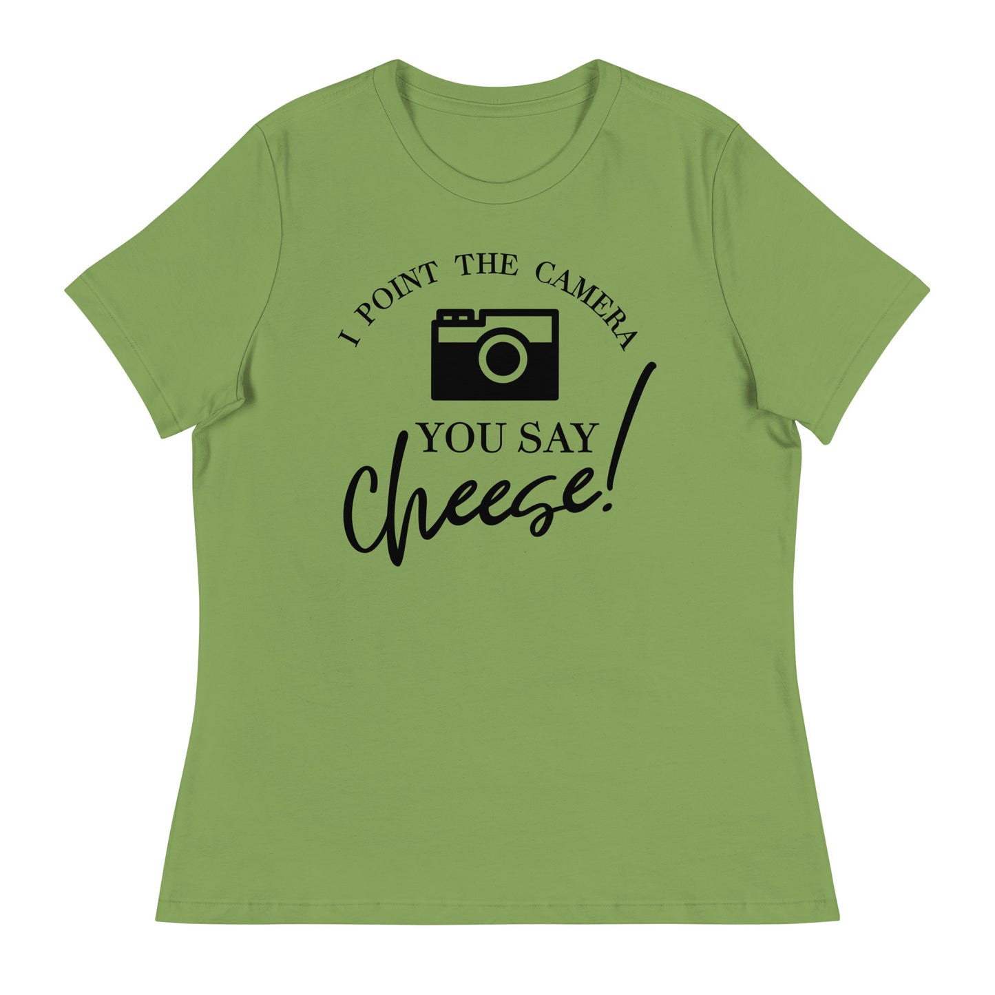 T-shirts fille - Tu dis fromage - Logo noir