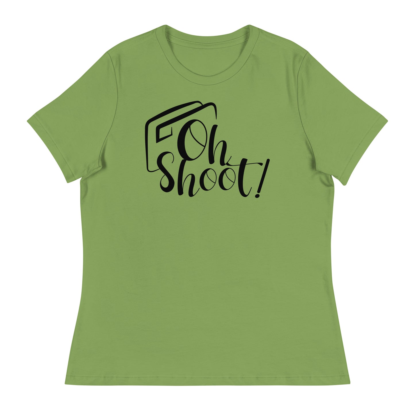 T-shirts Fille -Oh Shoot- Logo Noir