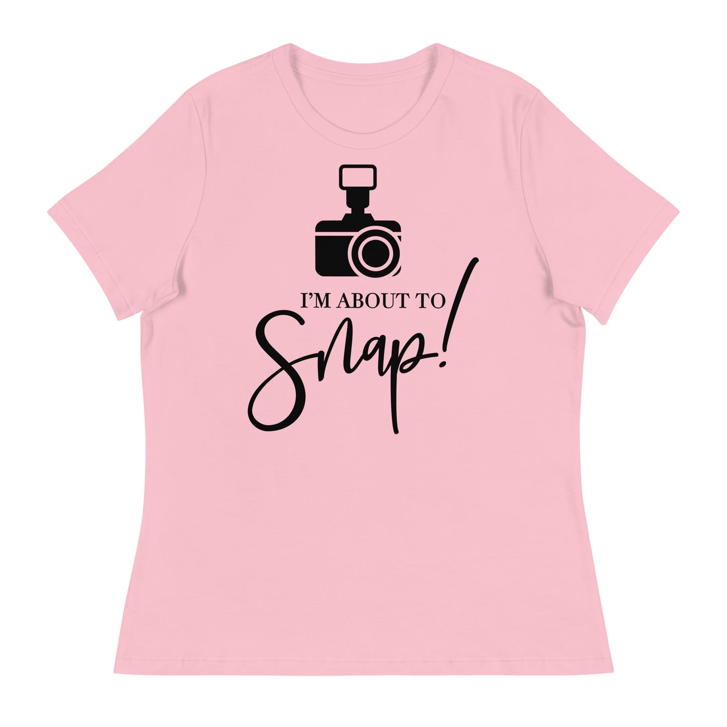 T-shirts pour fille - Je suis sur le point de craquer - Logo noir